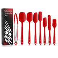 Premium 8-Piece Seamless Silicone Spatula & Kitchen Utensil Set