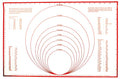 Silicone Non-Stick Baking Mat with Measurement Guide & Conversion Charts